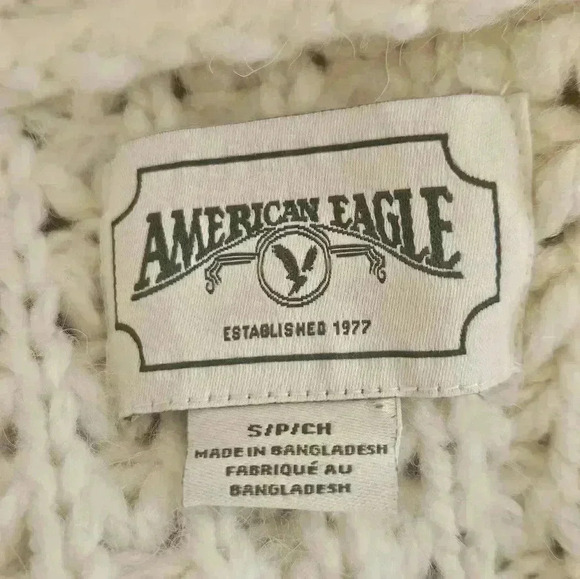 American Eagle lightweight Cardigan Boho Chic Size Small - Picture 8 of 10